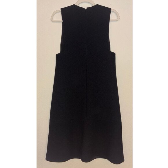 NWT Prada Black Wool Sheath Dress, Size EU (IT) 40 / US 4 - Picture 4 of 15